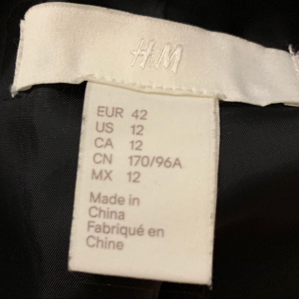 Patterned H&M coat - Picture 3 of 3